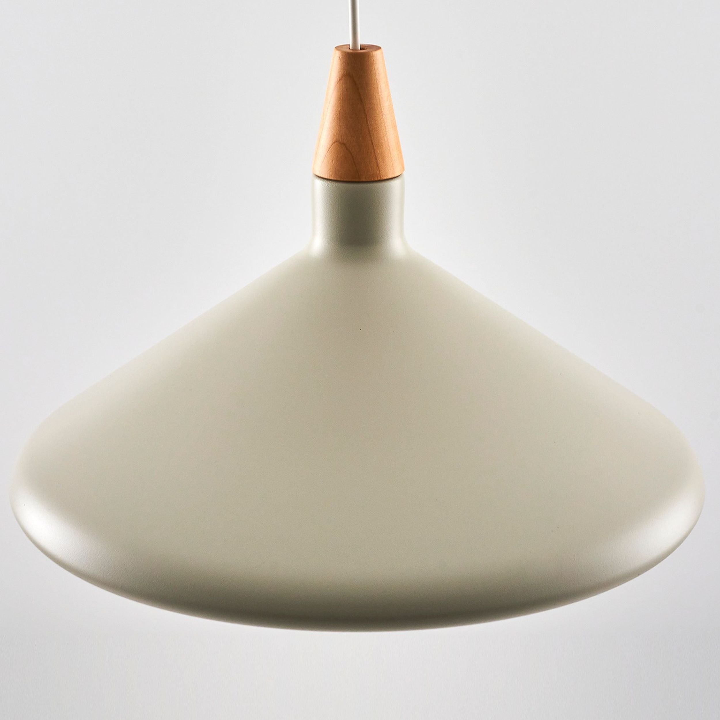 Lampa wisząca Greepsy średnica 40 cm ciemnobeżowa