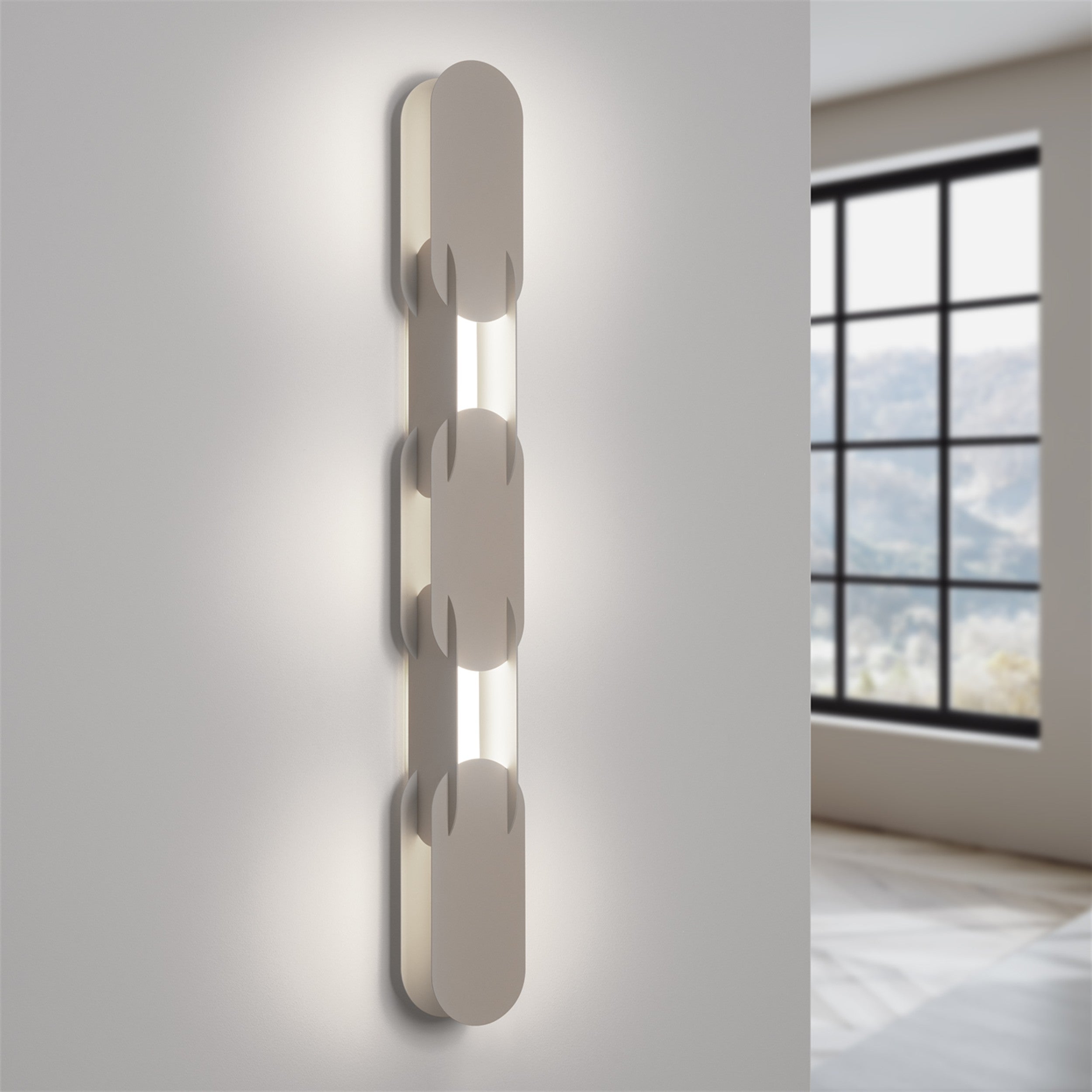 Kinkiet Chain 91 cm LED beżowy