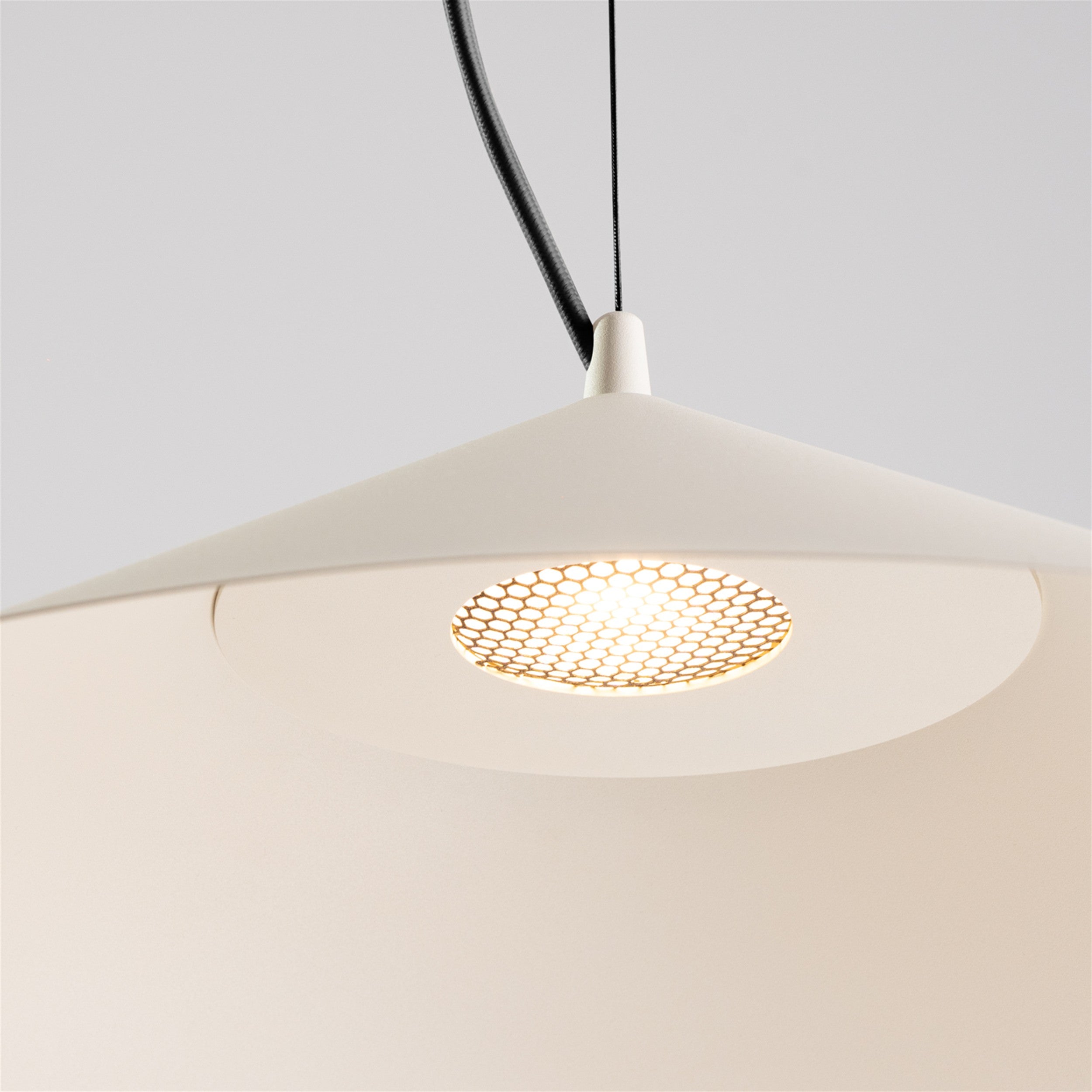 Lampa wisząca Fint LED beżowa