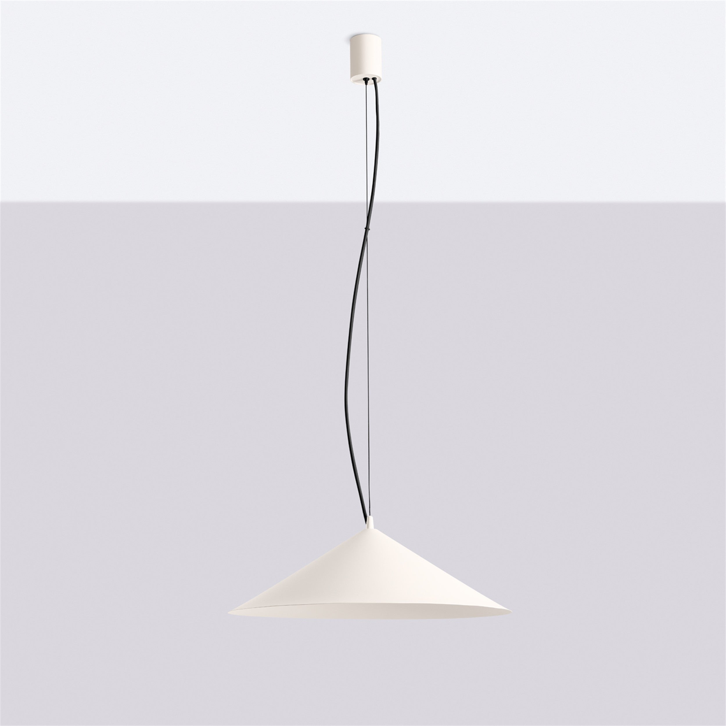 Lampa wisząca Fint LED beżowa