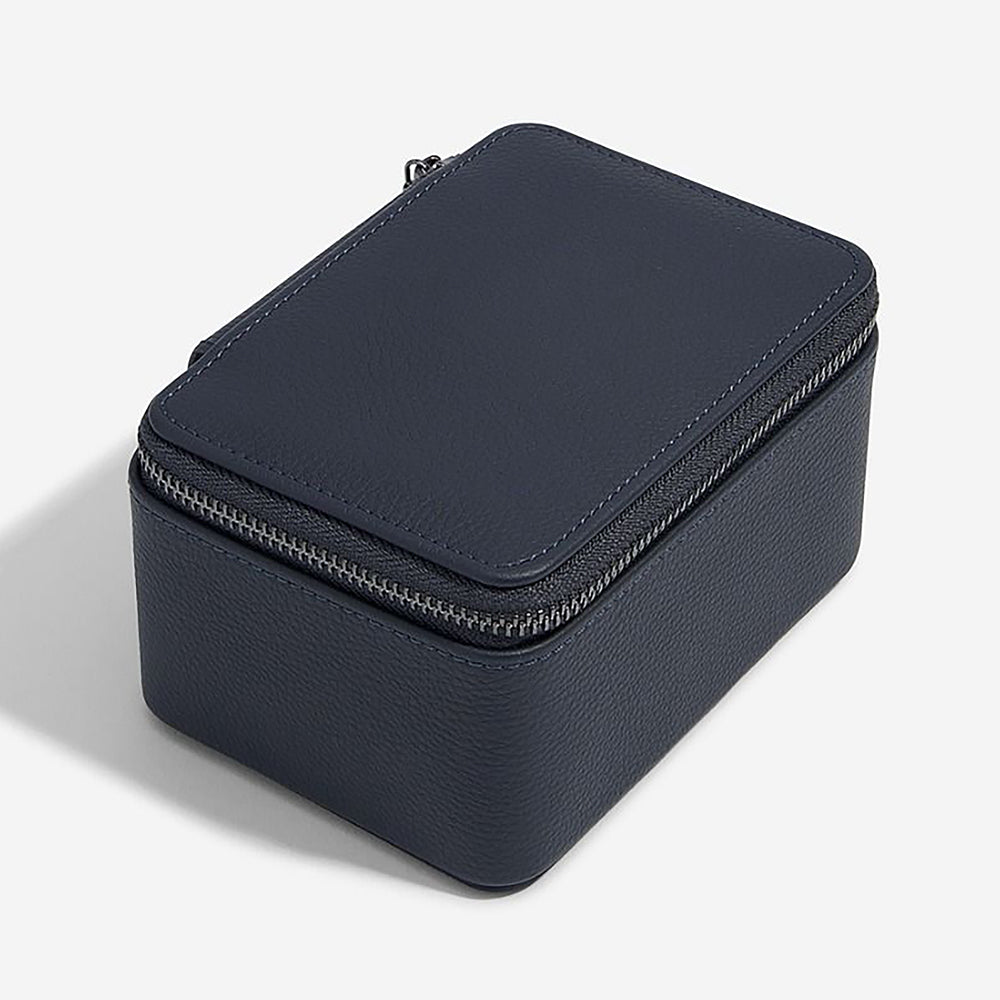 Organizer na biżuterię Pebble Large Travel Watch Box granatowy