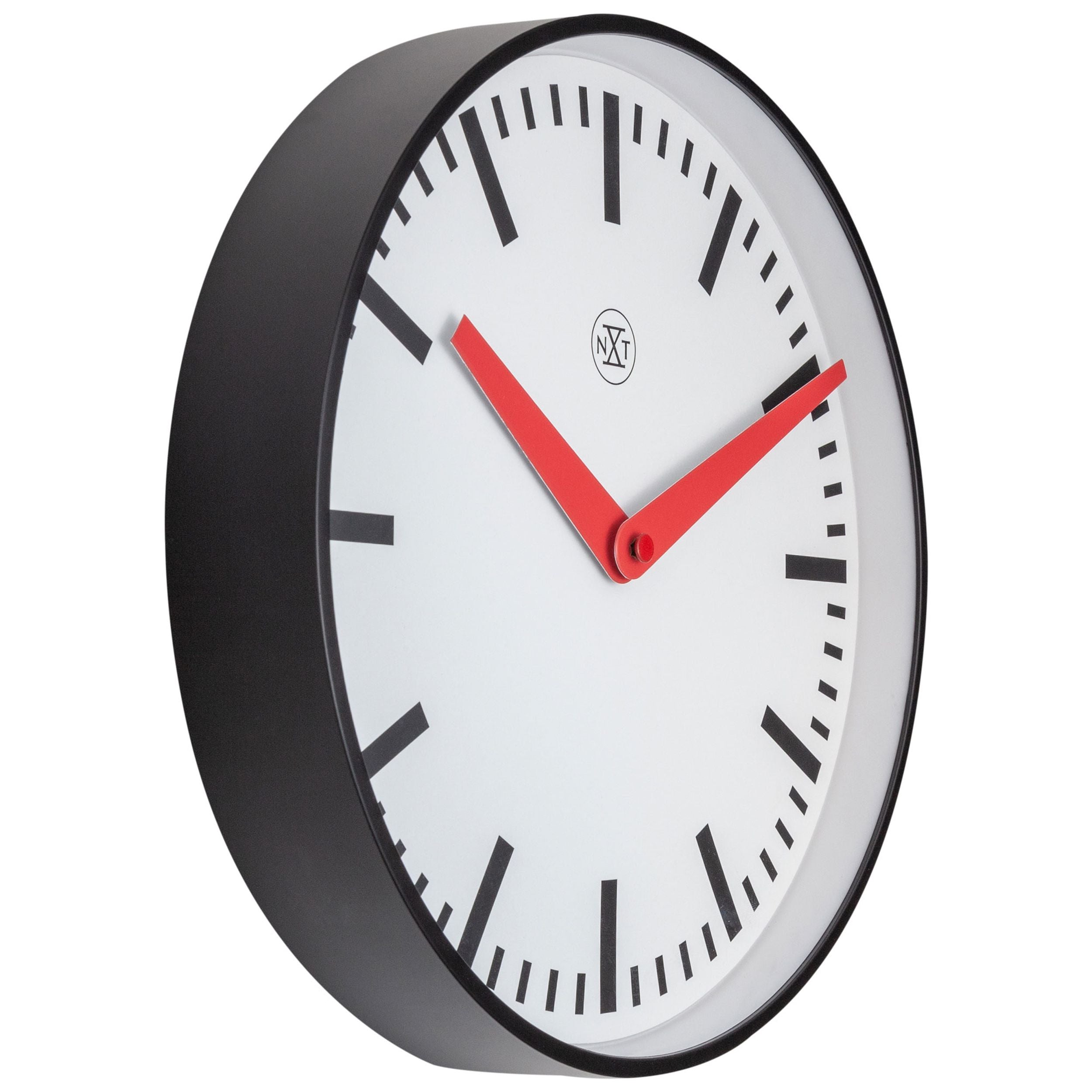Zegar ścienny Newcastle 25 cm biały