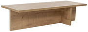 Stolik kawowy Kiasma 120x45 cm dąb naturalny