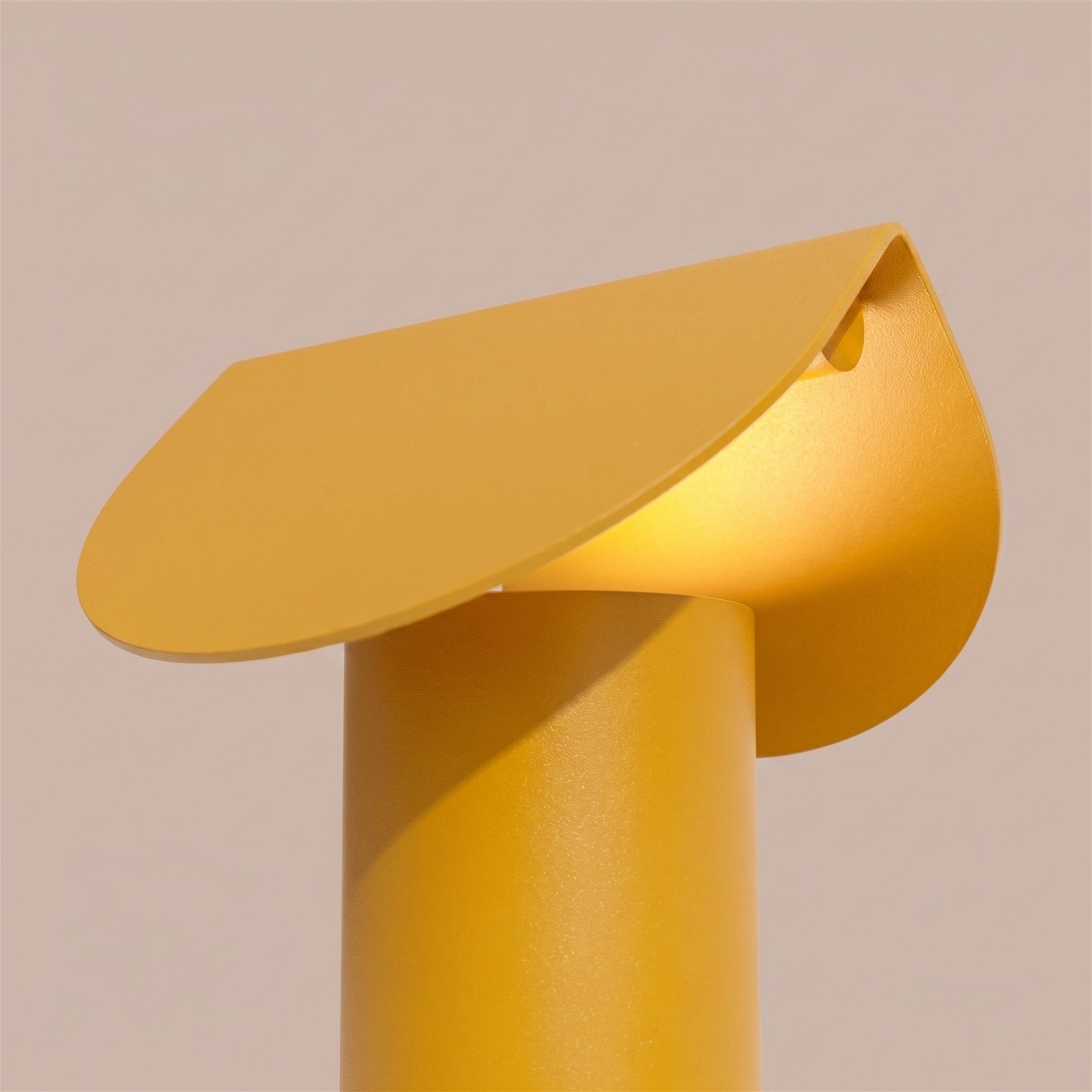 Lampa stołowa Biscuit LED żółta