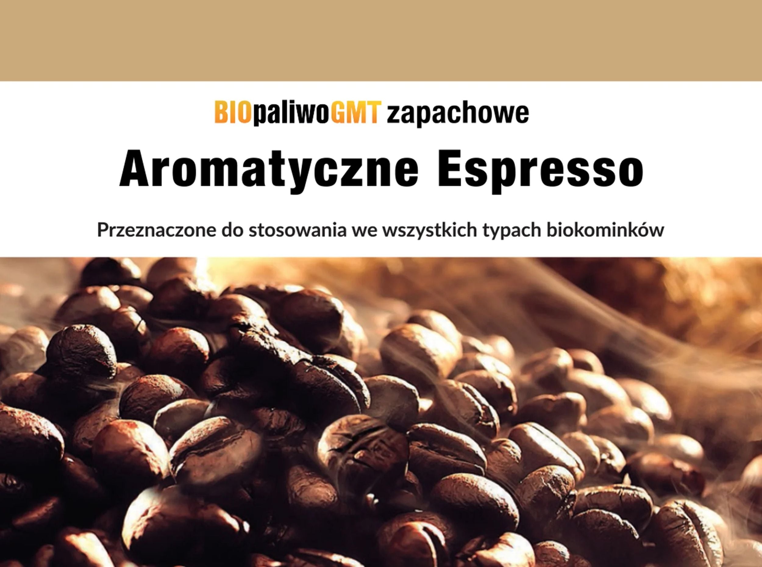 Biopaliwo Maltern o zapachu kawowym