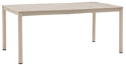 Stół ogrodowy Arennio 200x90 cm beżowy ceramiczny blat
