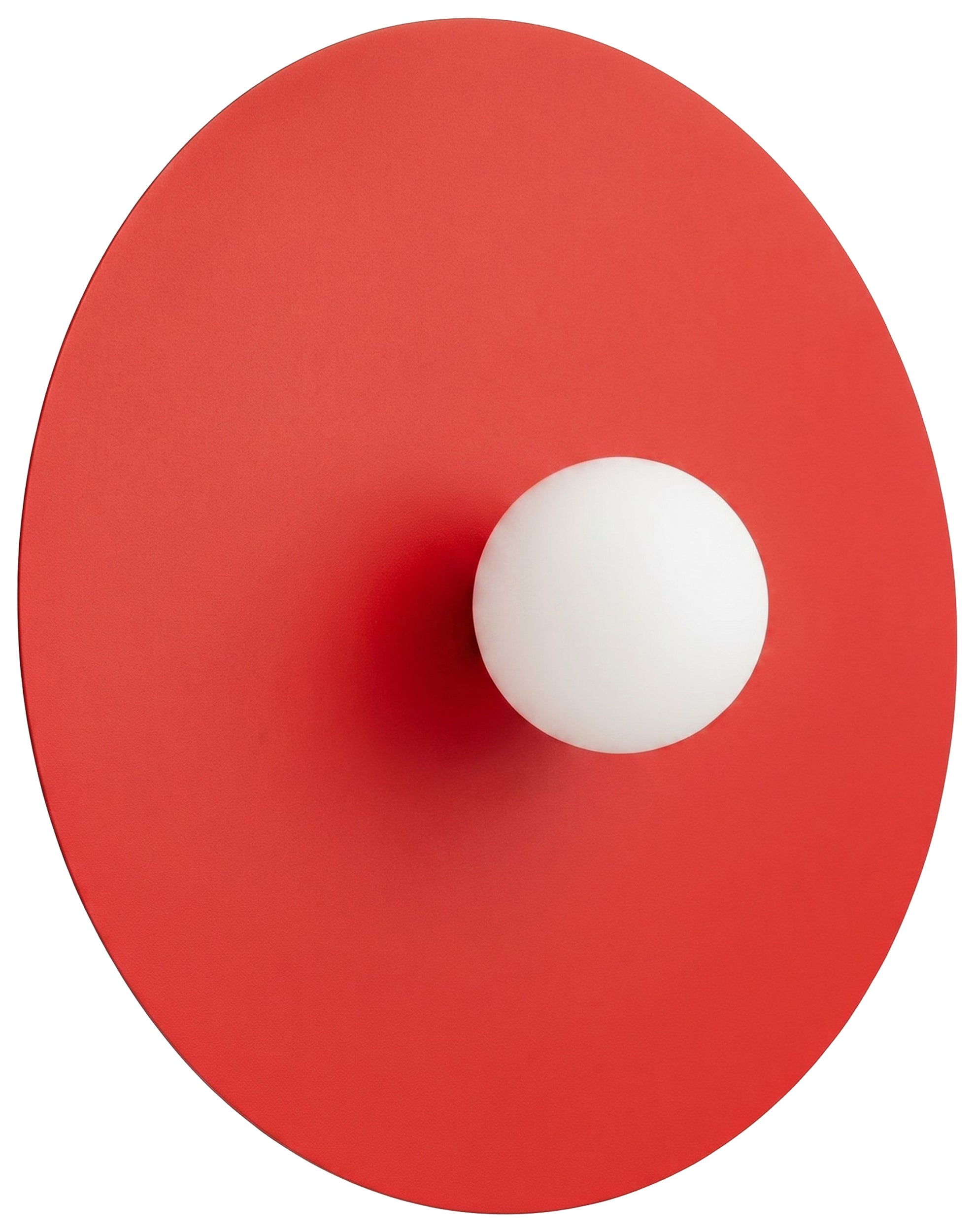 Kinkiet Ake 50 cm czerwony