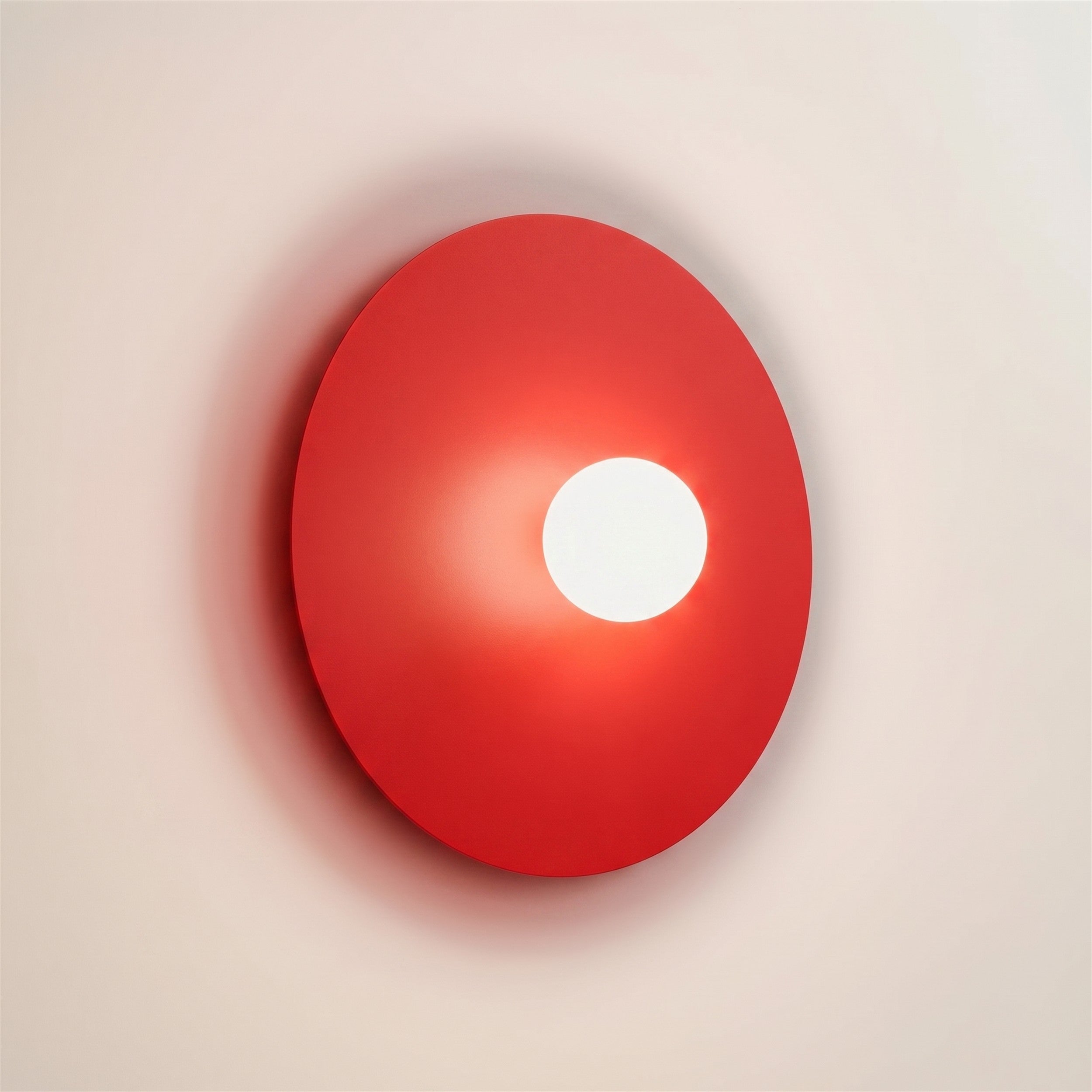 Kinkiet Ake 50 cm czerwony