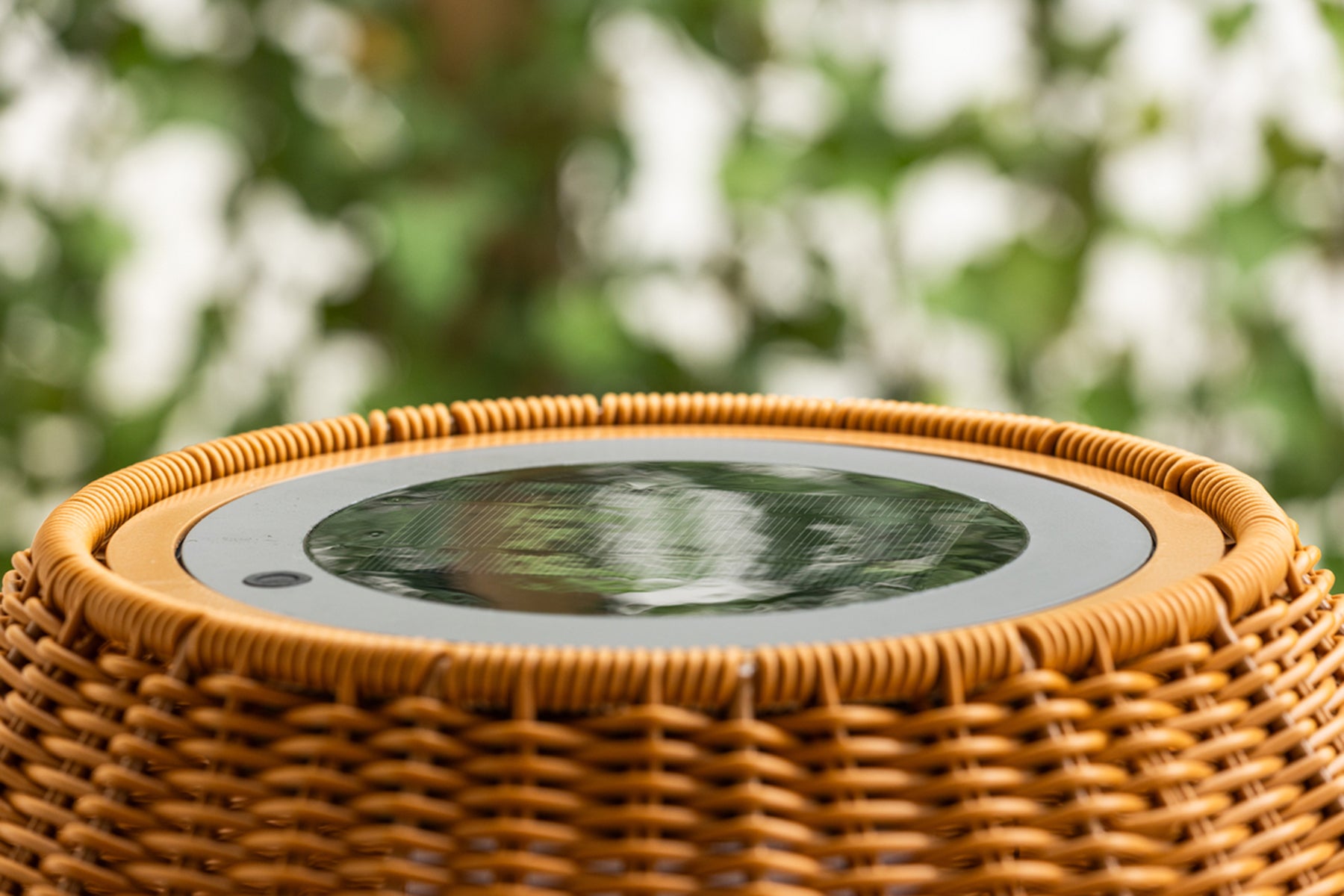 Lampa ogrodowa Mabis LED 150 cm solarna brązowa