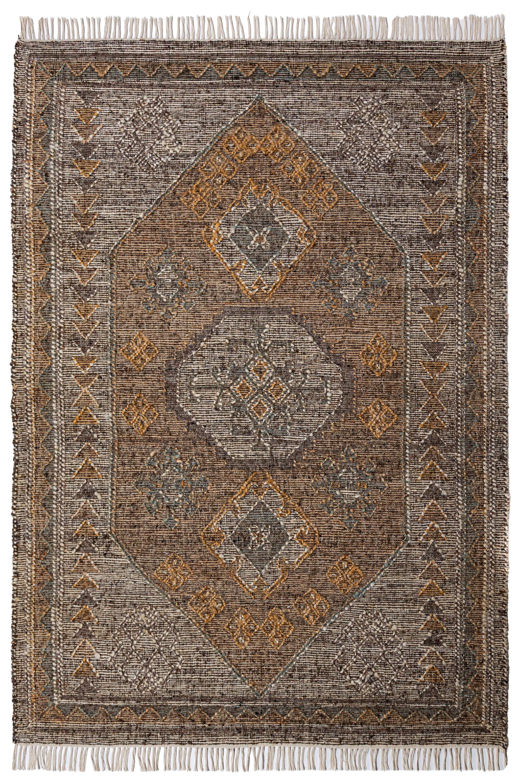 Dywan z wełną i jutą Marra Vintage 160x230 cm beżowy
