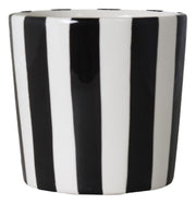 Doniczka Archans ceramiczna 17 cm biało-czarna