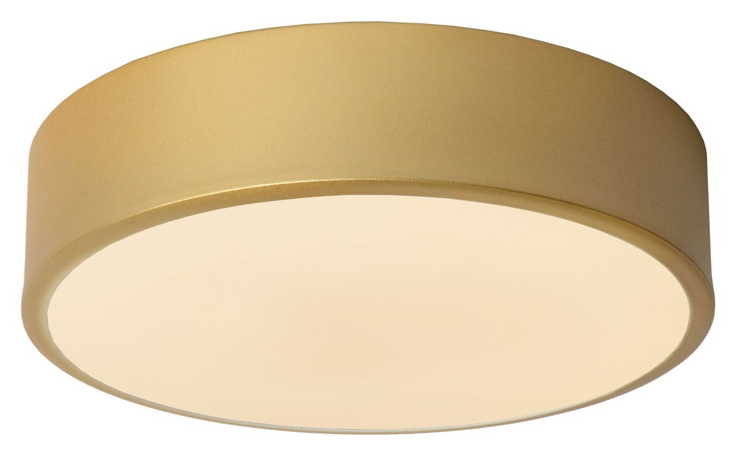 Plafon Unar LED 20 cm biało-złoty