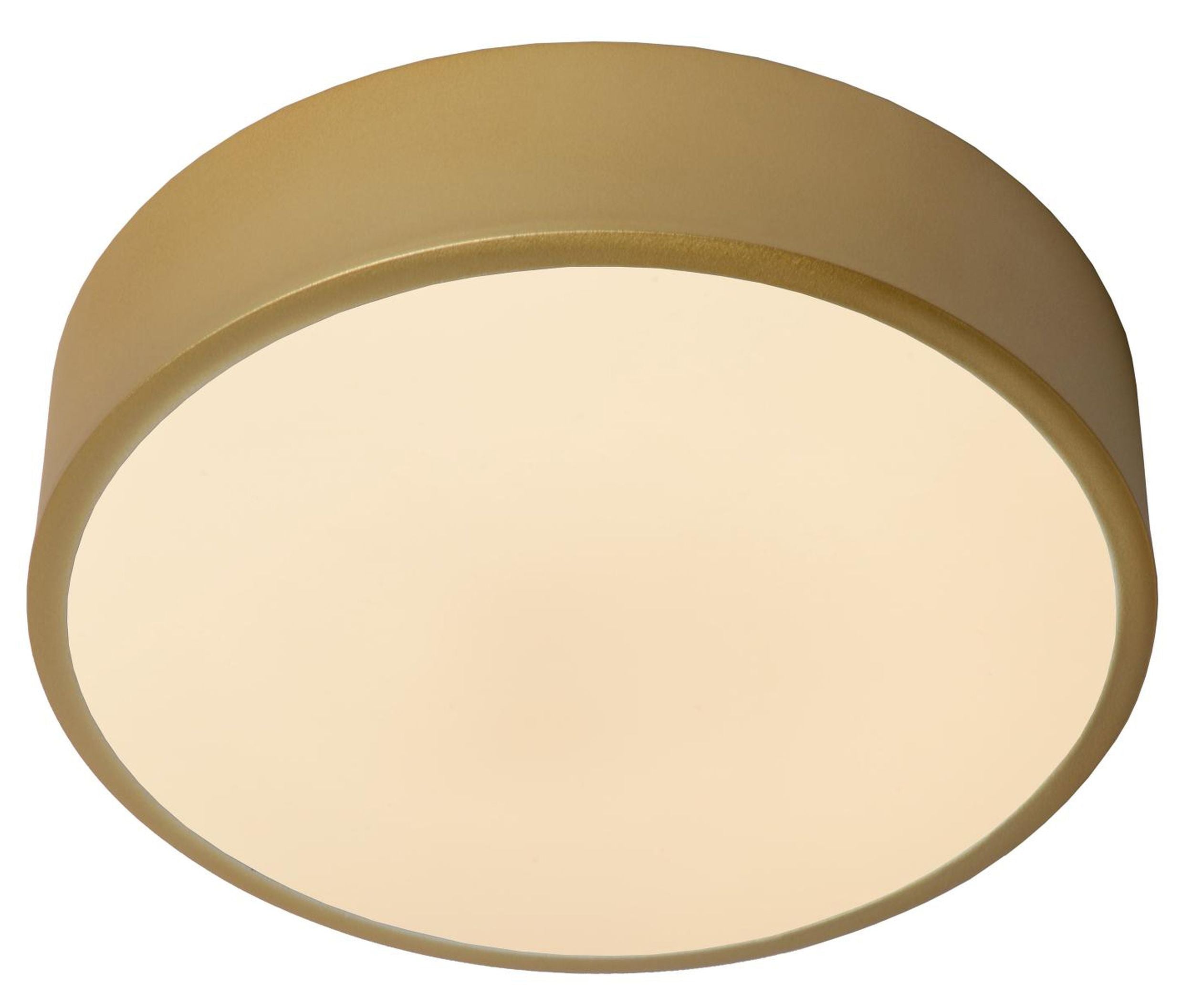 Plafon Unar LED 20 cm biało-złoty