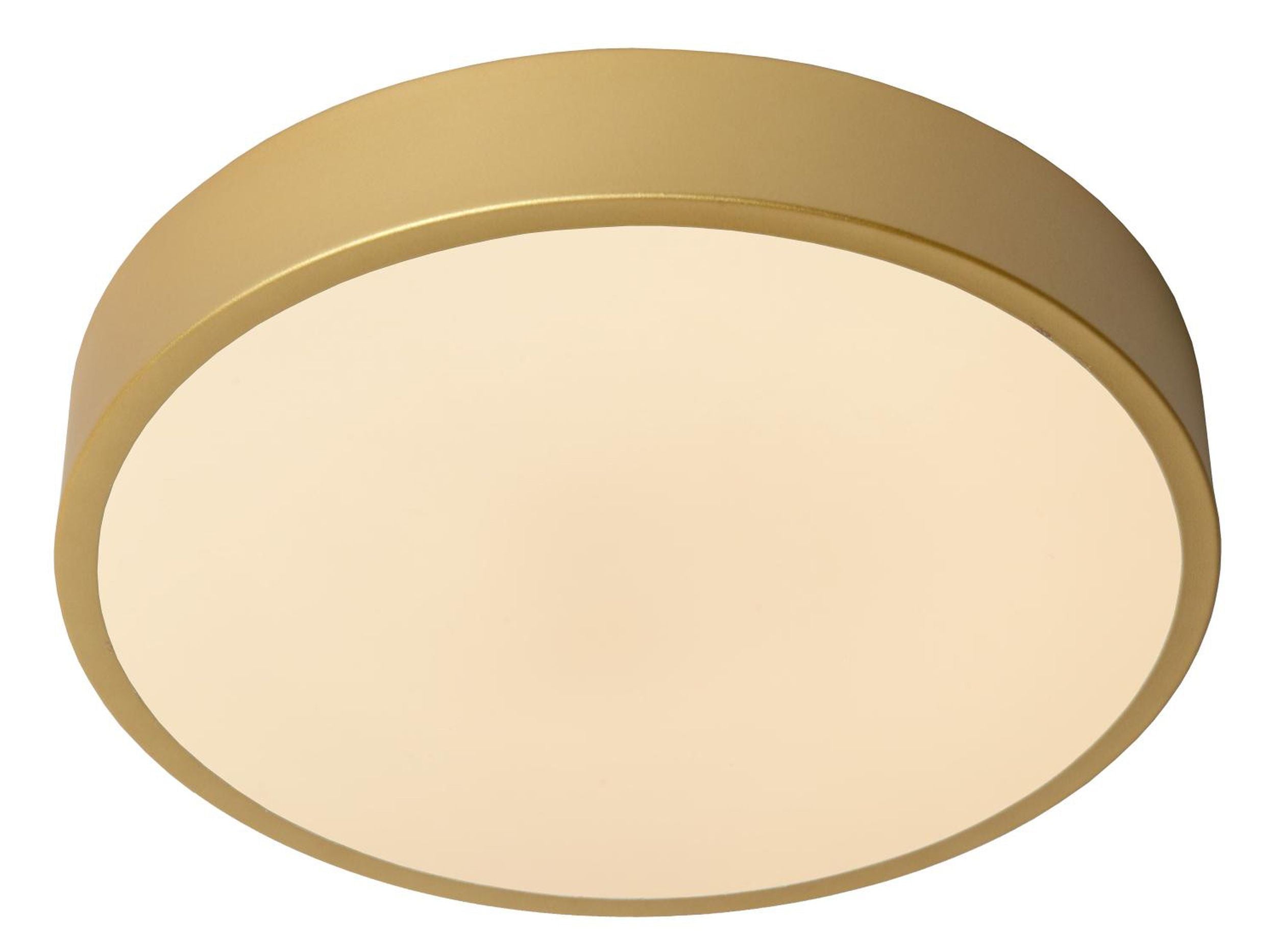 Plafon Unar LED 30 cm biało-złoty