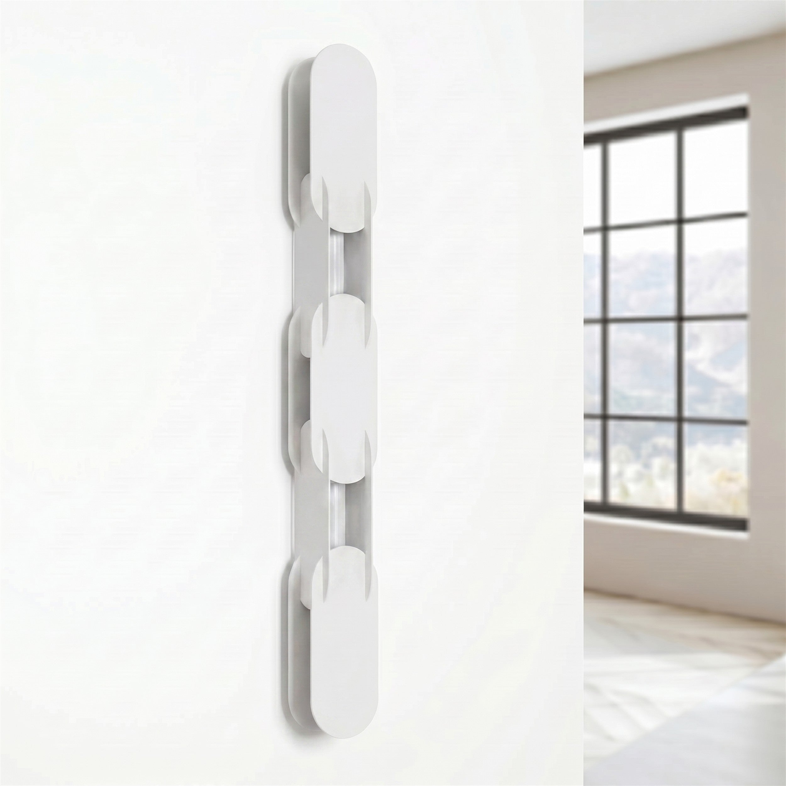 Kinkiet Chain 91 cm LED biały