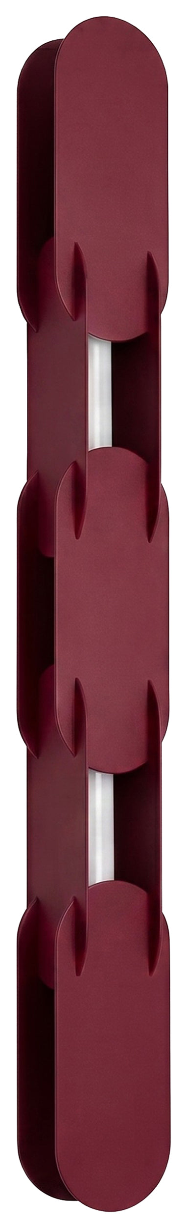 Kinkiet Chain 91 cm LED burgund