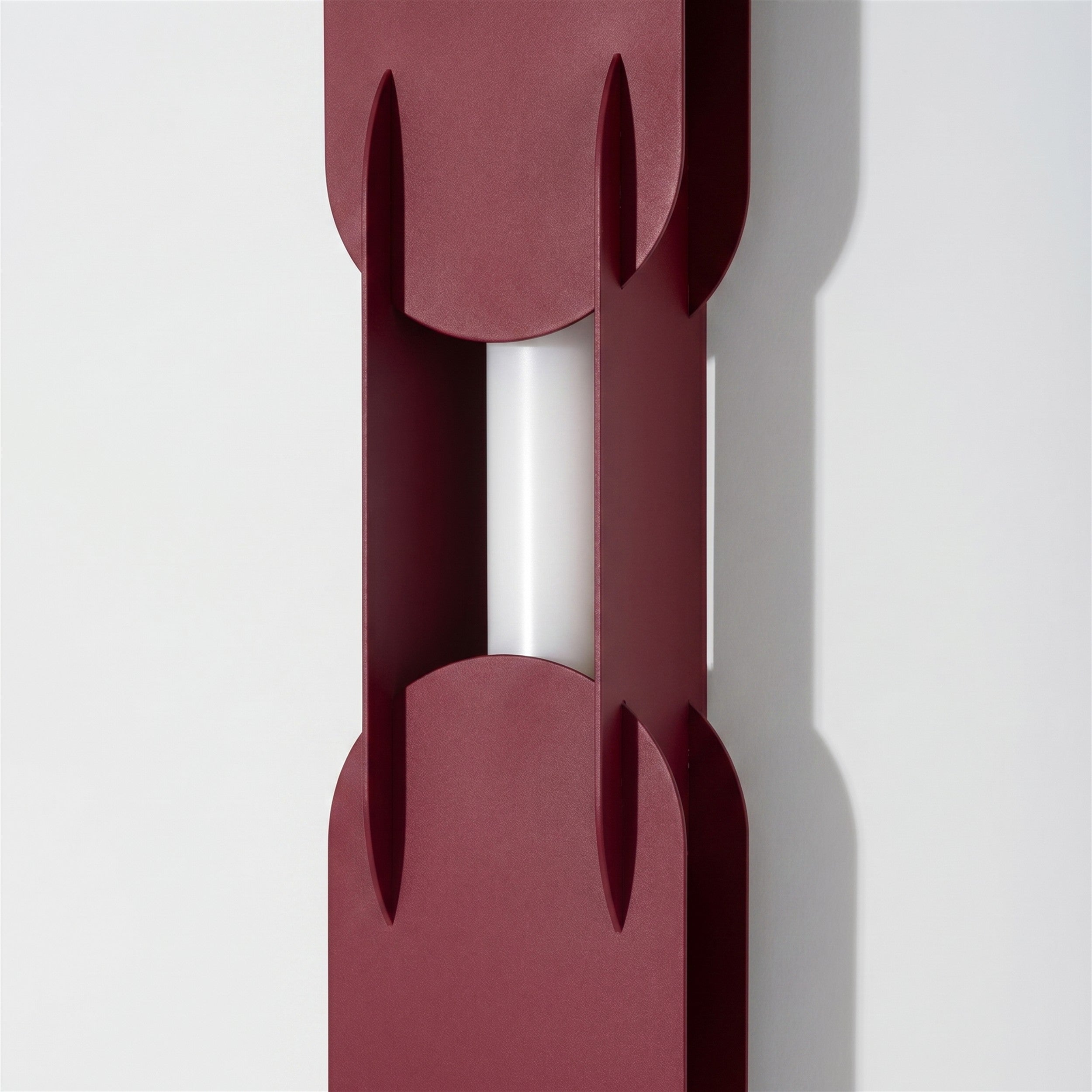 Kinkiet Chain 91 cm LED burgund