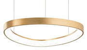 Lampa wisząca LED Gemini 42 cm złota