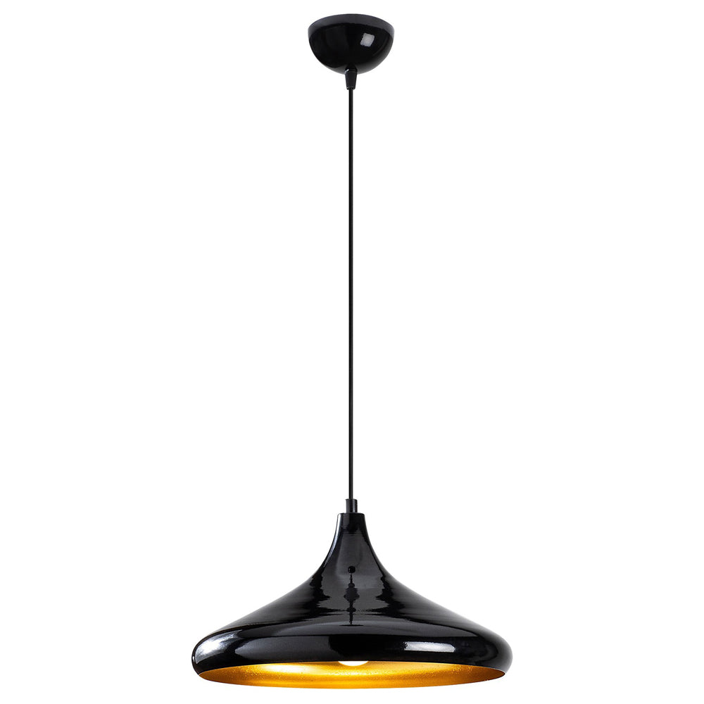 Lampa wisząca Theyro średnica 35 cm czarna