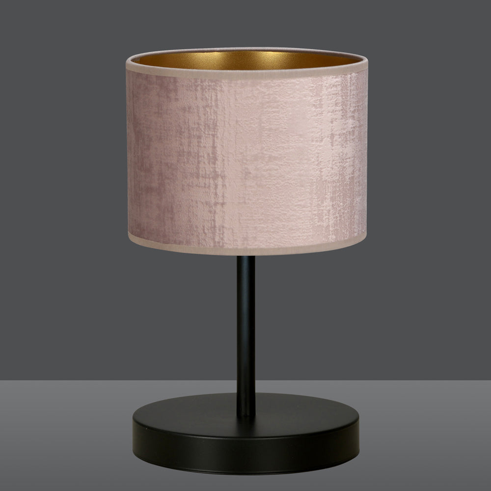 Lampka nocna Hellid średnica 18 cm różowa
