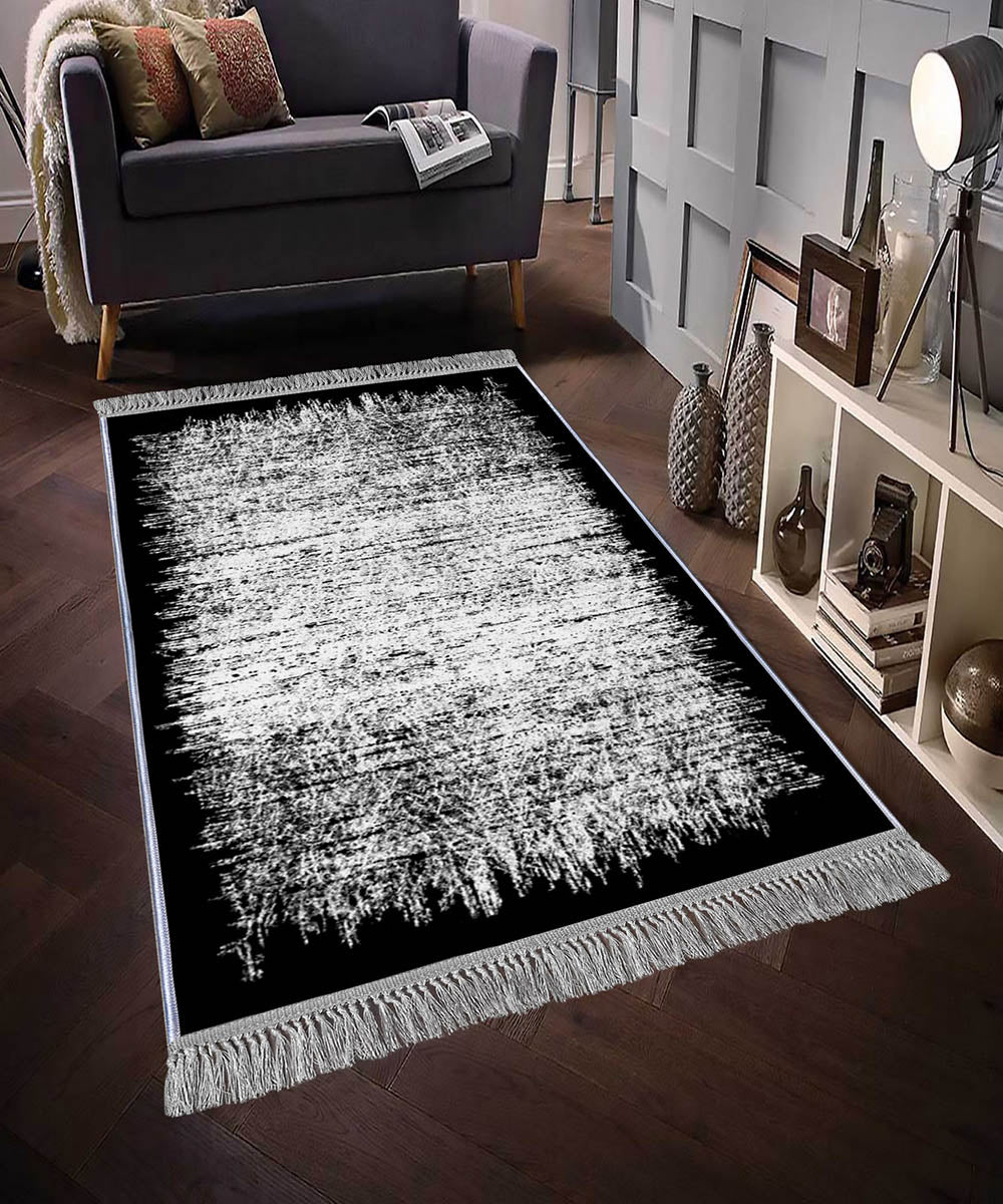 Dywan nowoczesny Terwovers 180x280 cm biało-czarny