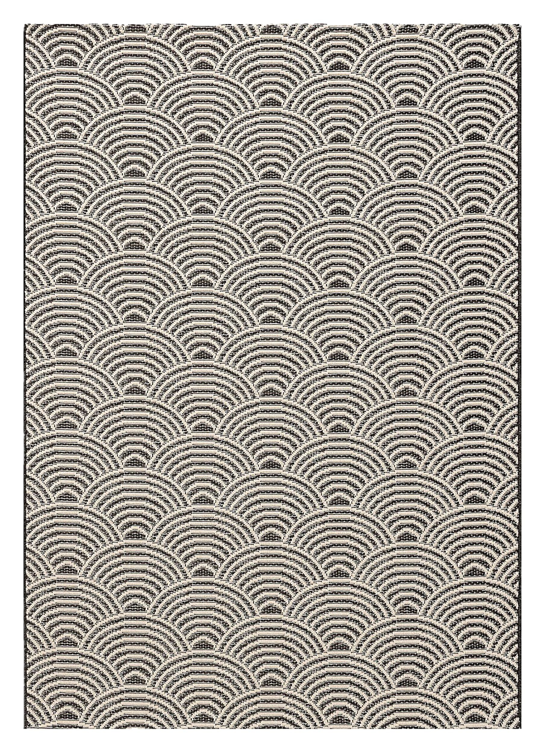 Dywan Jersey 120x170 cm beżowo-czarny
