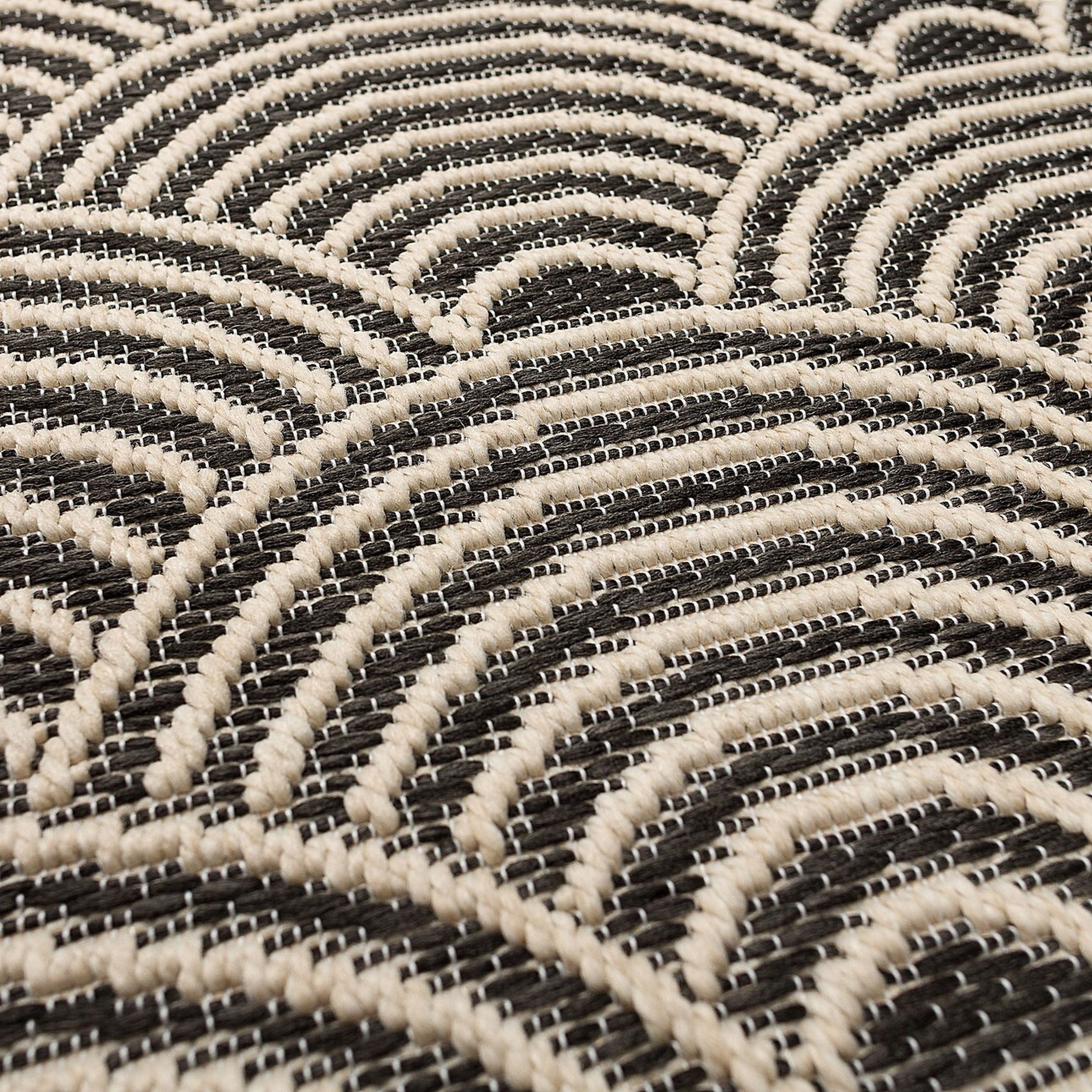 Dywan Jersey 120x170 cm beżowo-czarny