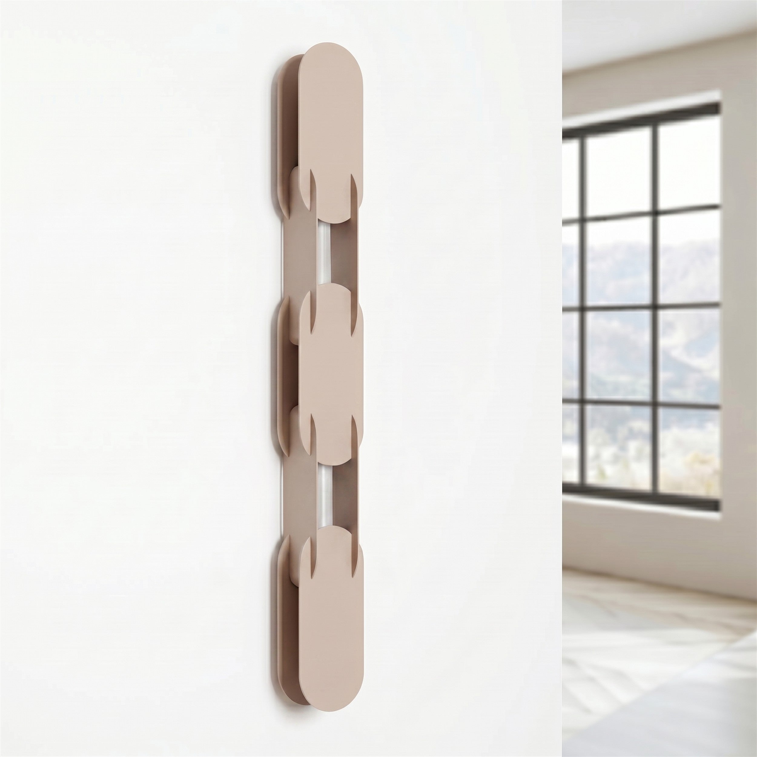 Kinkiet Chain 91 cm LED taupe