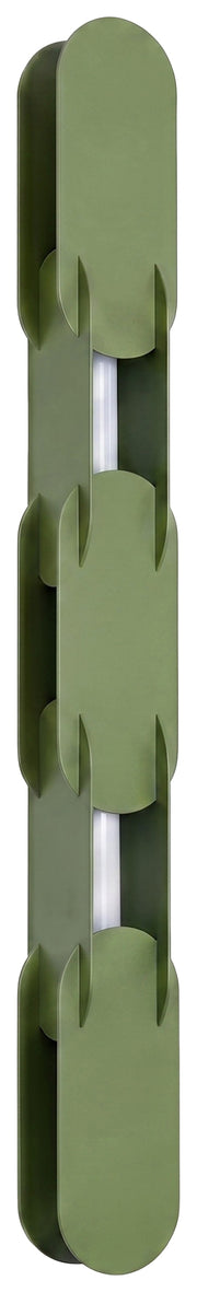 Kinkiet Chain 91 cm LED zielony oliwkowy