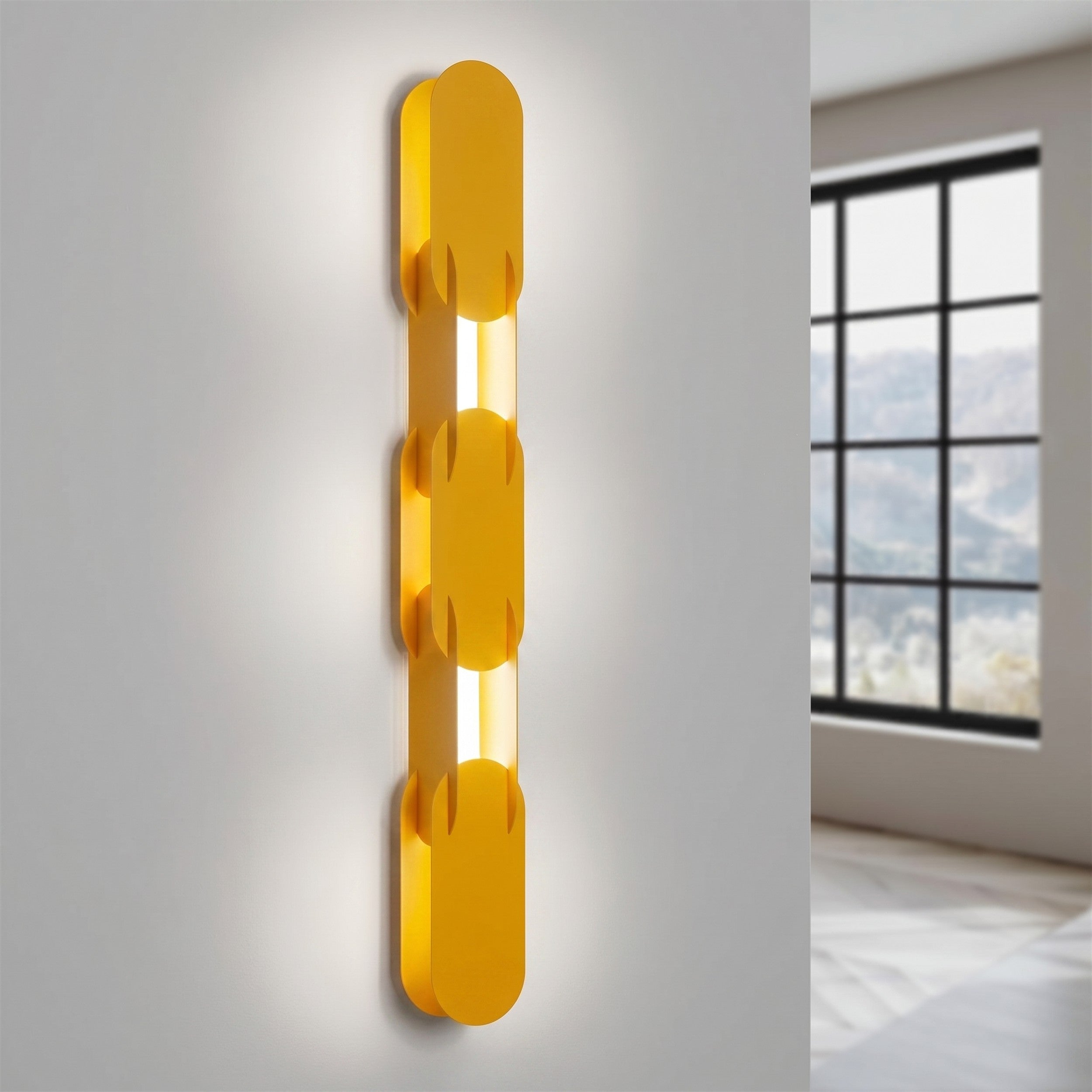 Kinkiet Chain 91 cm LED żółty