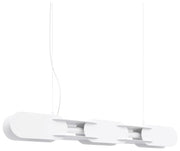 Lampa wisząca Chain 91 cm LED biała