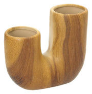 Wazon Wilhelmy 17x15 cm brązowy