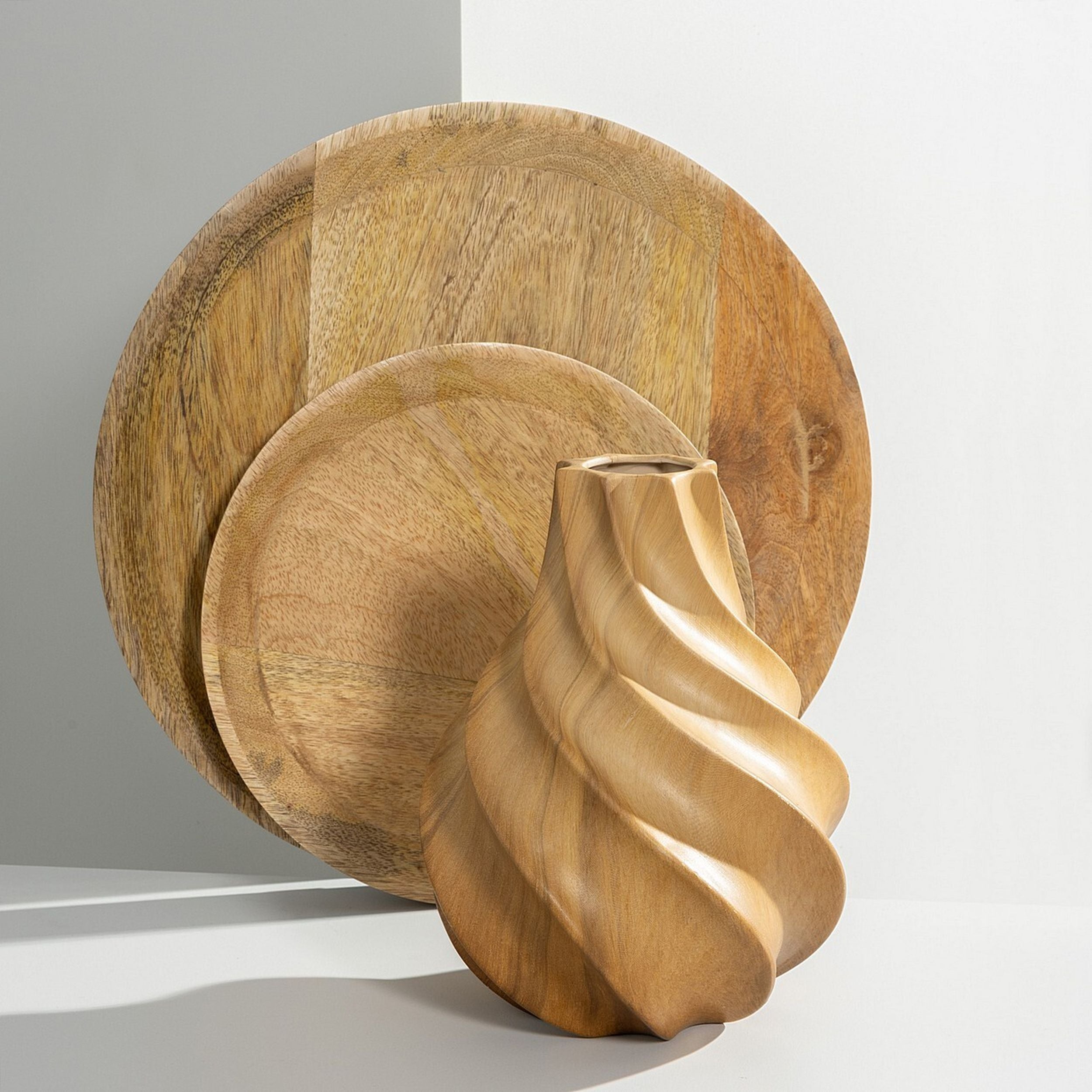 Wazon Wilhelmy 22x17 cm brązowy