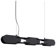 Lampa wisząca Chain 91 cm LED czarna