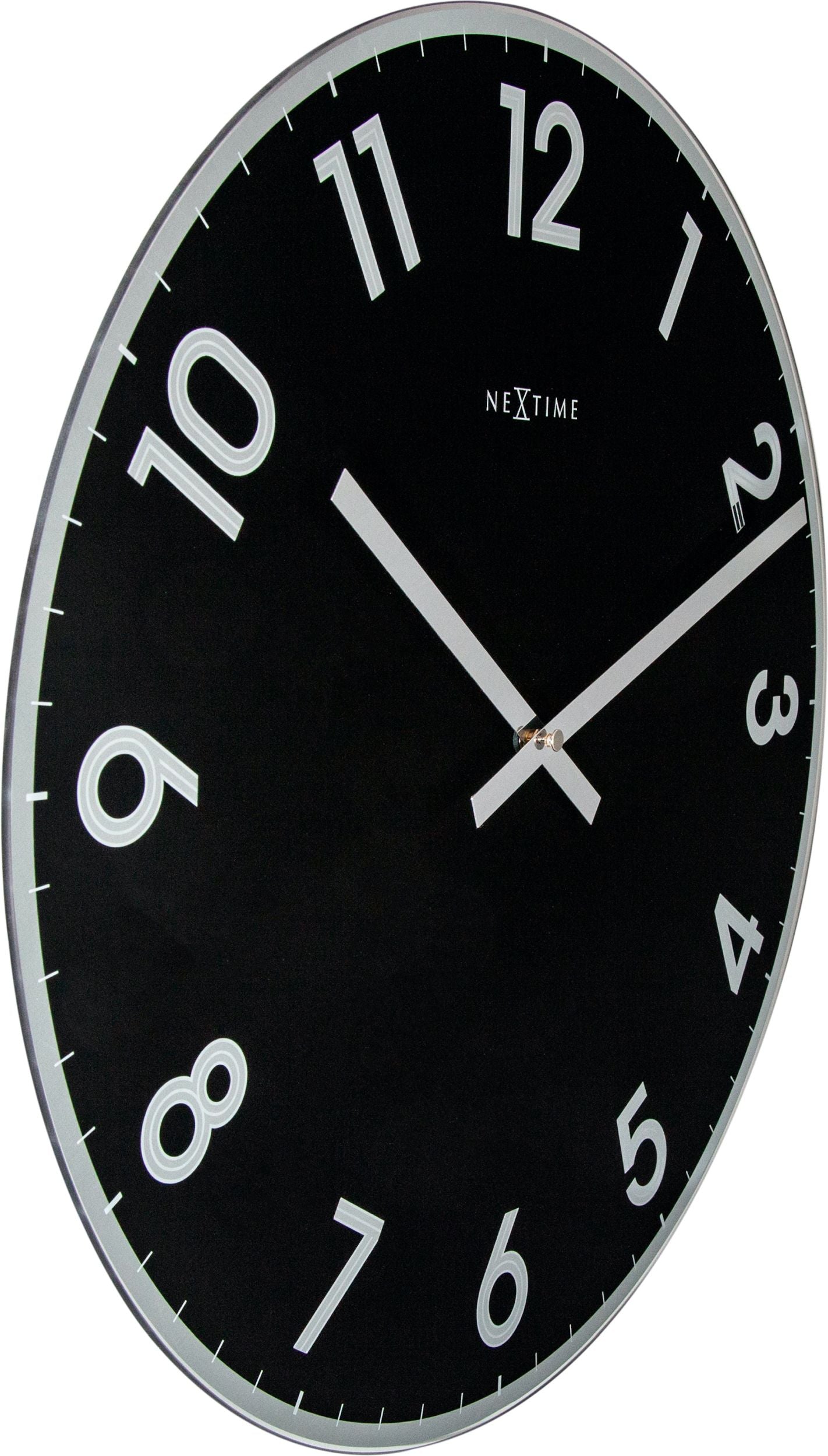 Zegar ścienny Reflect 43 cm czarny