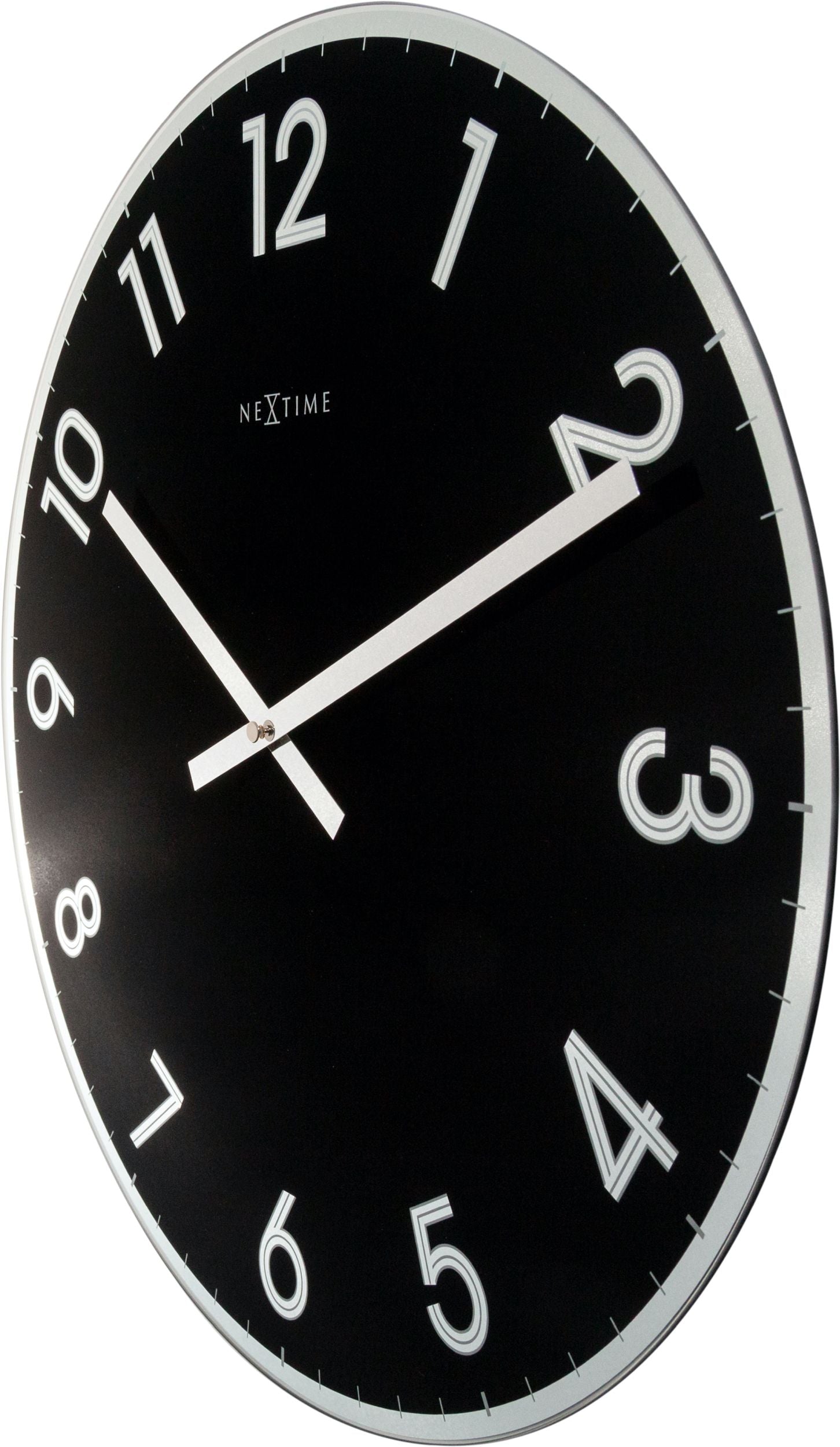 Zegar ścienny Reflect 43 cm czarny