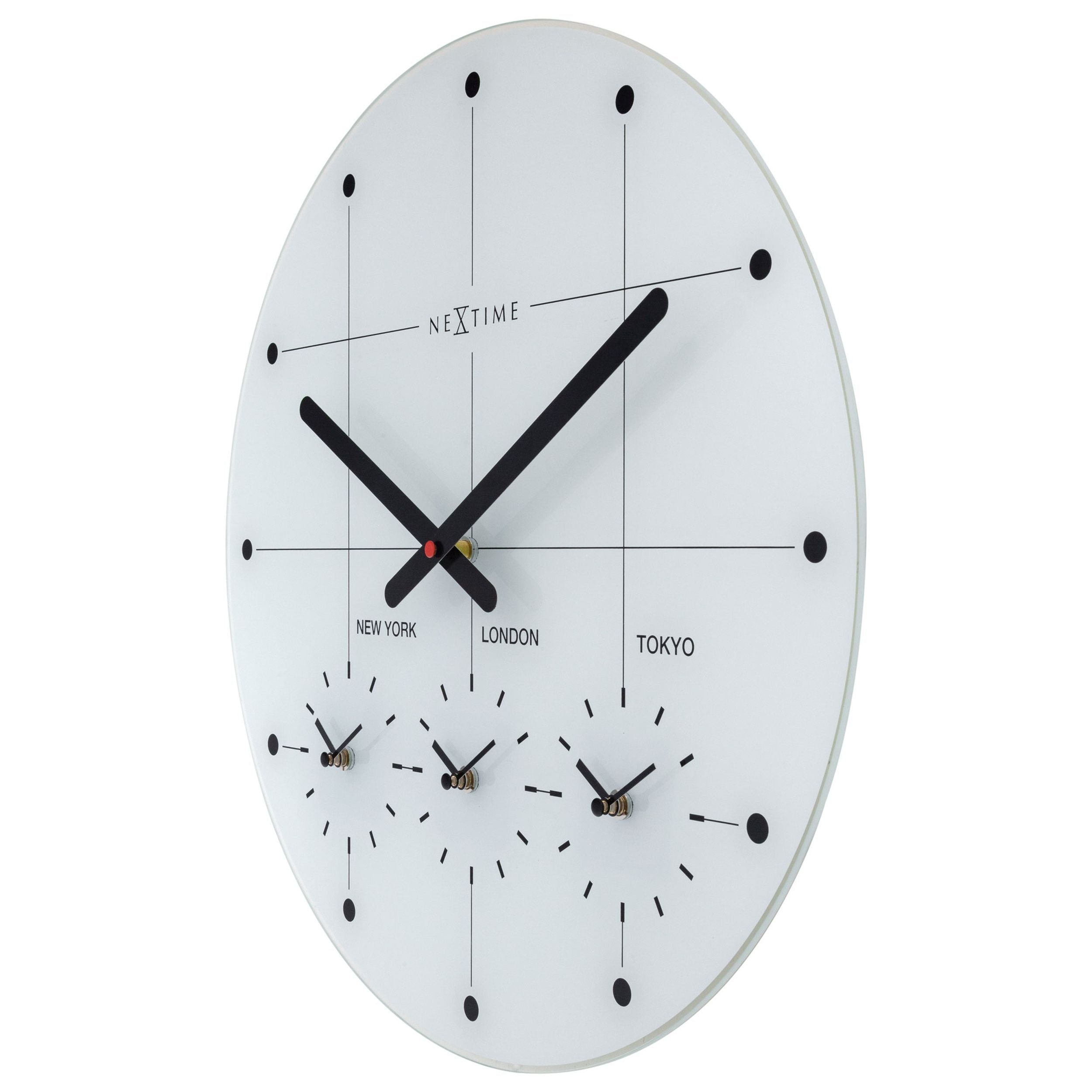 Zegar ścienny Big City 43 cm biały