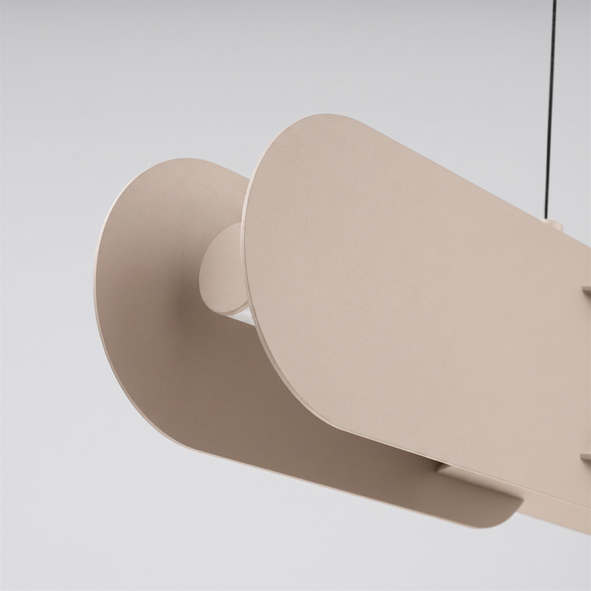 Lampa wisząca Chain 91 cm LED taupe
