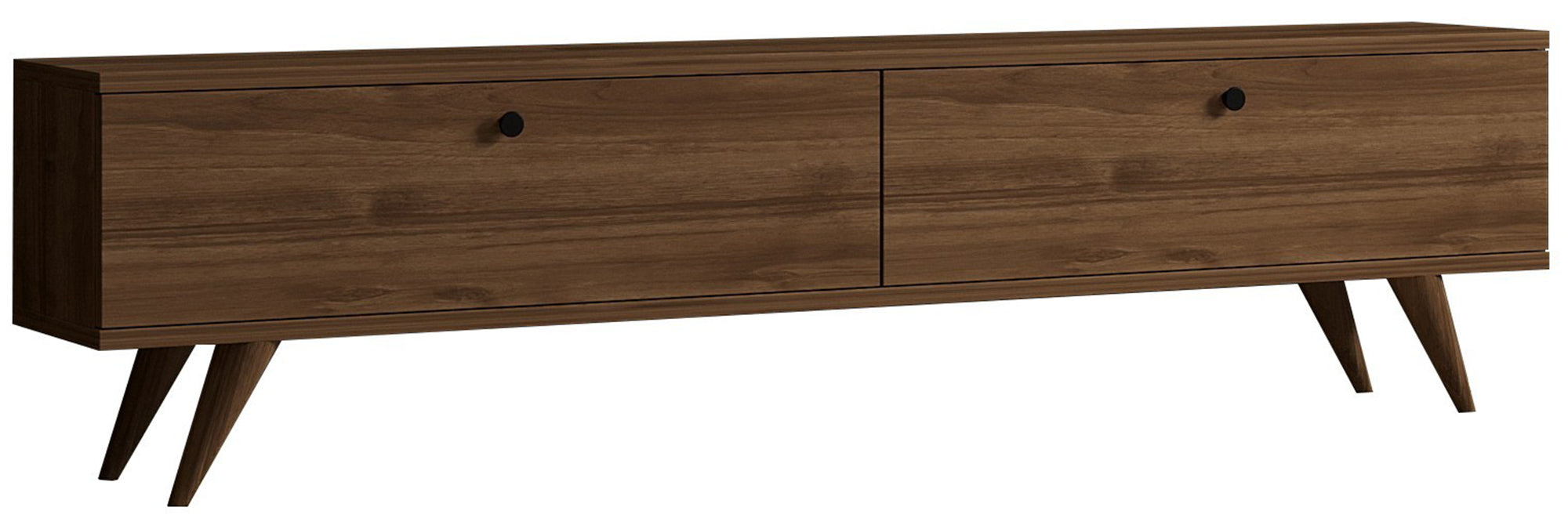 Szafka RTV Sastaley 160 cm orzech