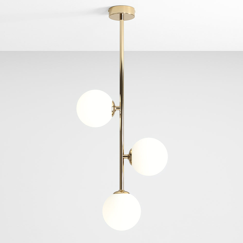 Lampa wisząca Oblishers złota