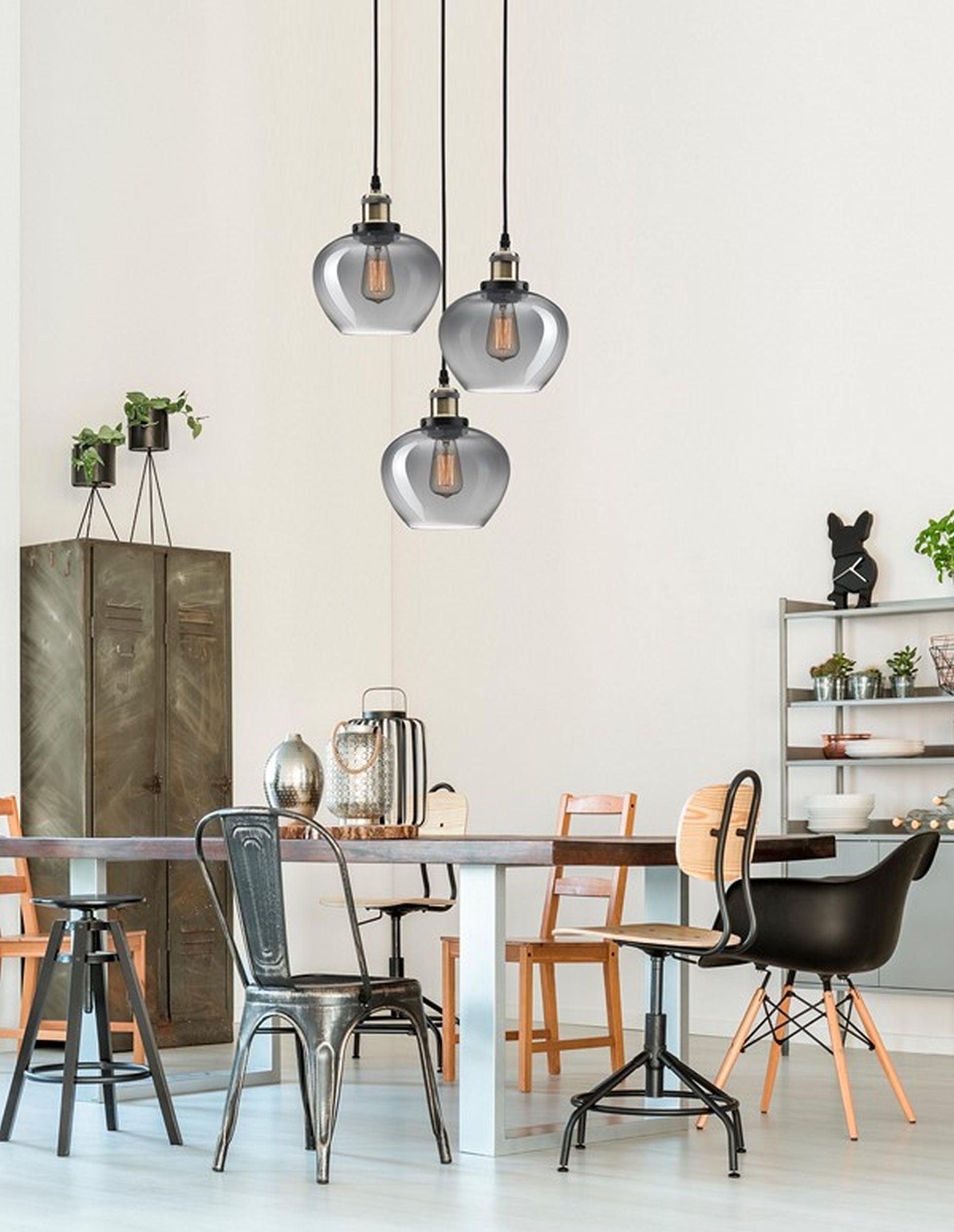Lampa wisząca Motems czarna