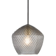 Lampa wisząca Orbiform szklany klosz