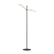 Lampa podłogowa Shintor x2 biało-złota
