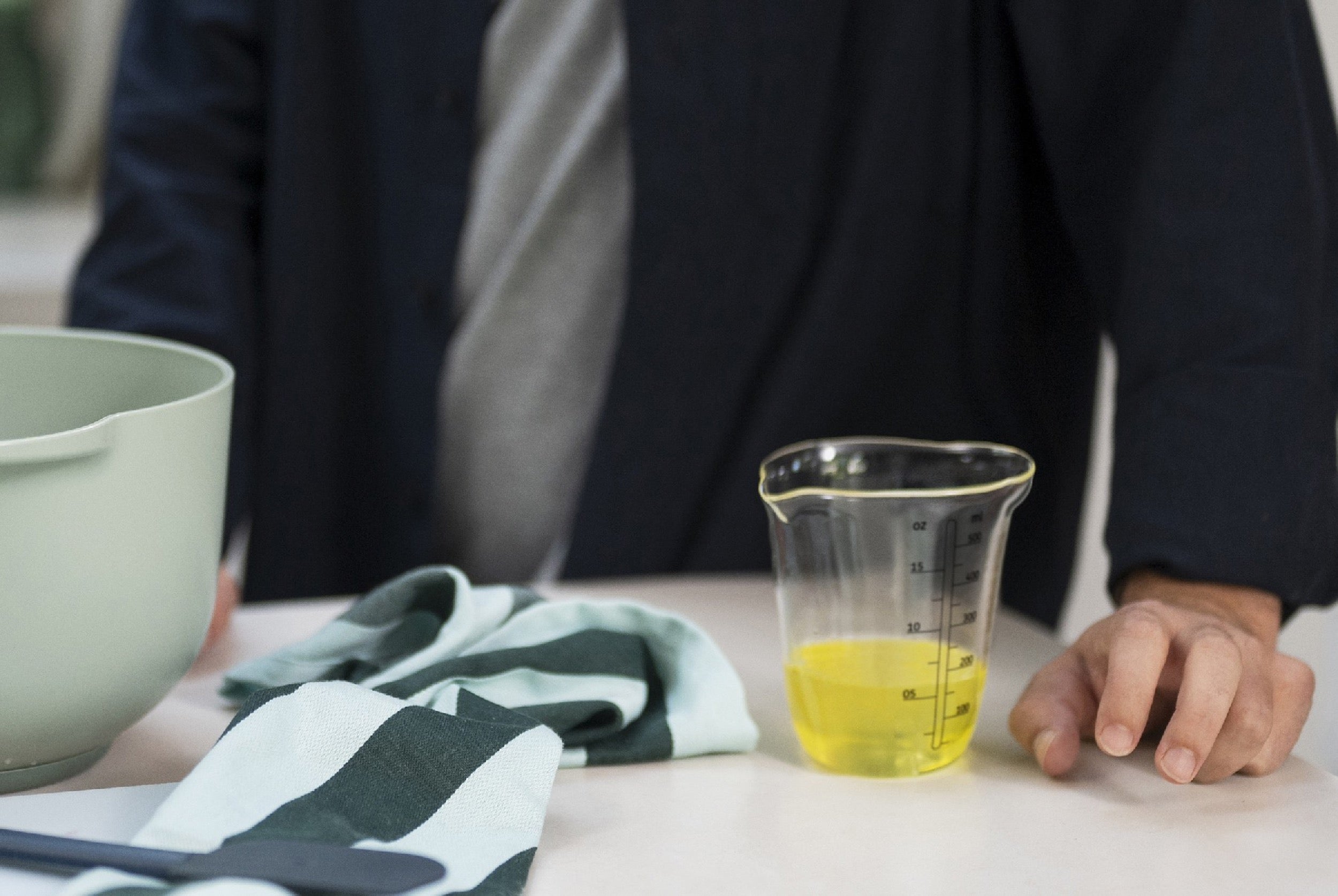 Dzbanek z miarką i pokrywką Chef It 500 ml zielony