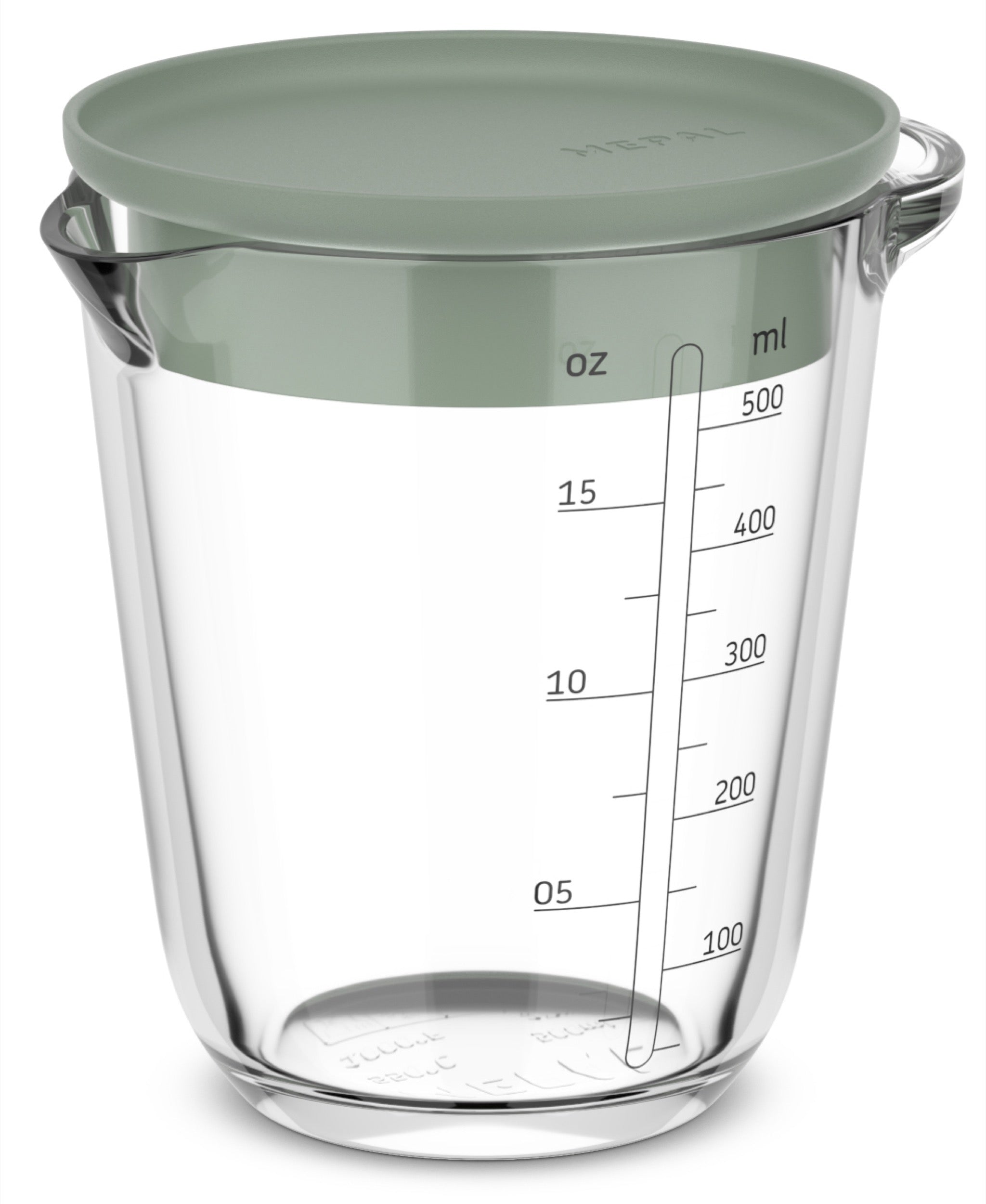 Dzbanek z miarką i pokrywką Chef It 500 ml zielony