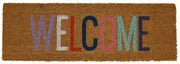 Wycieraczka do butów Miloste 25x75 cm z napisem Welcome