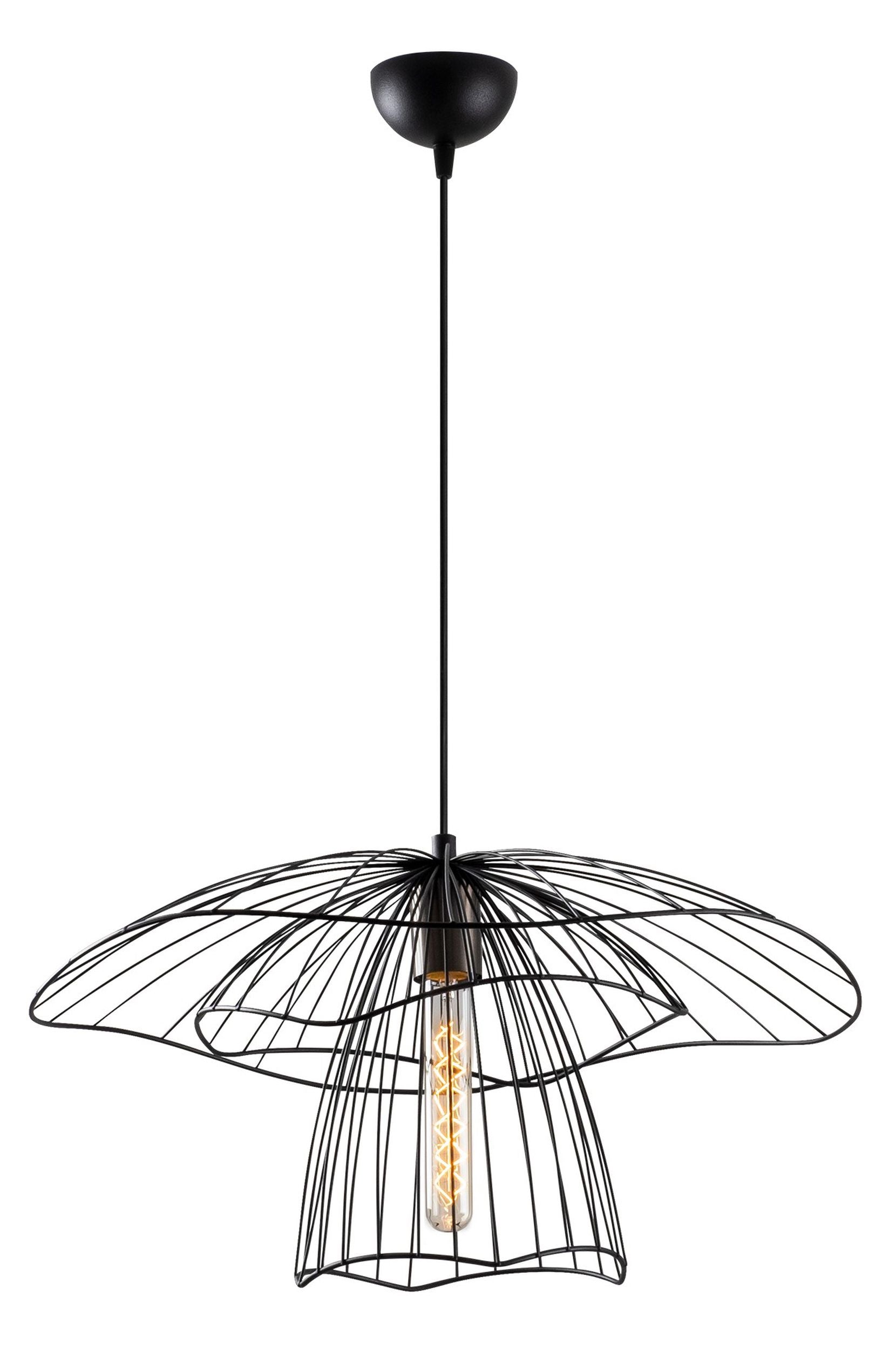 Lampa wisząca Solanum 52 cm czarna