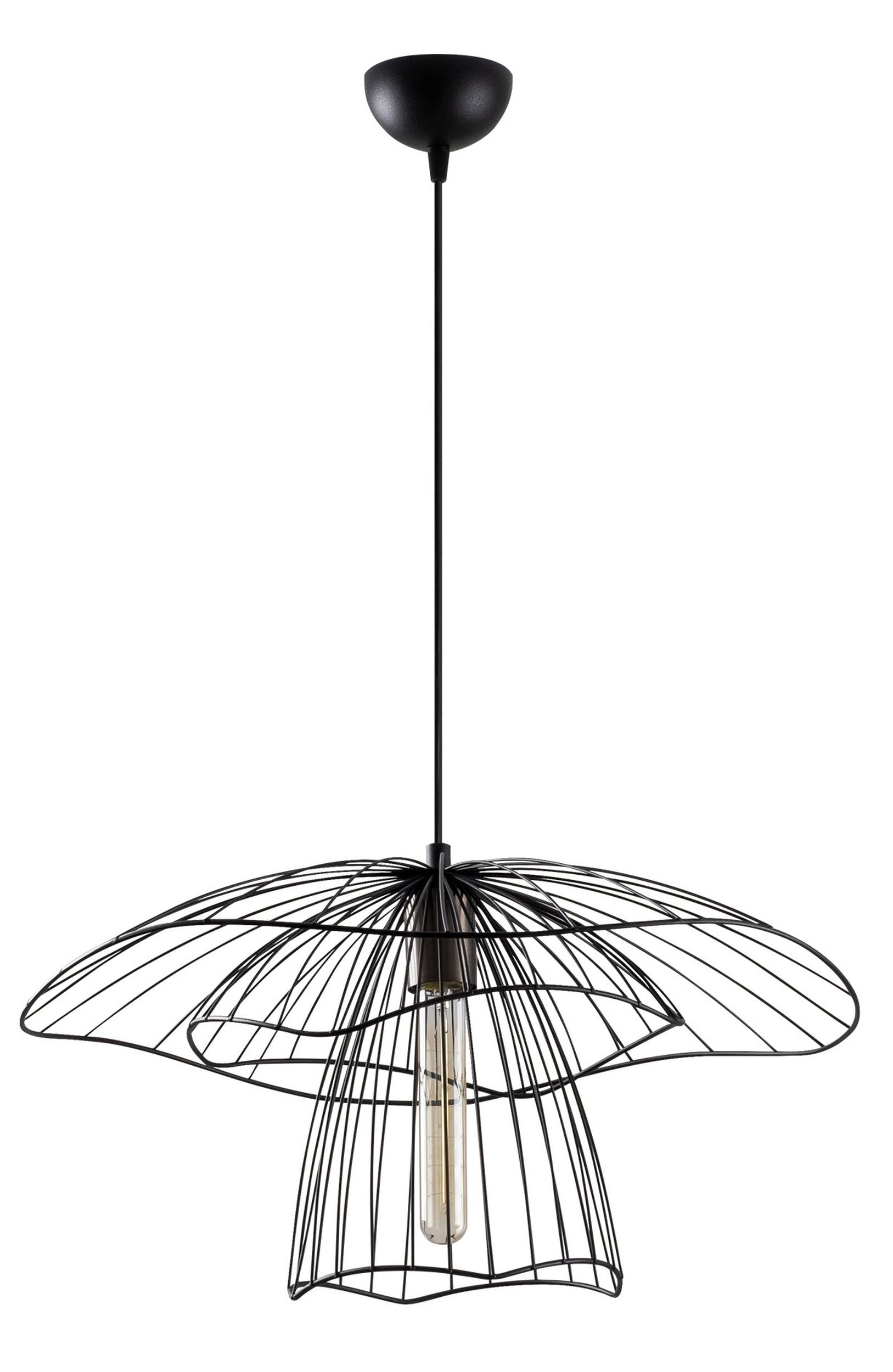 Lampa wisząca Solanum 52 cm czarna