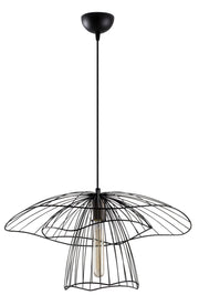 Lampa wisząca Solanum 52 cm czarna