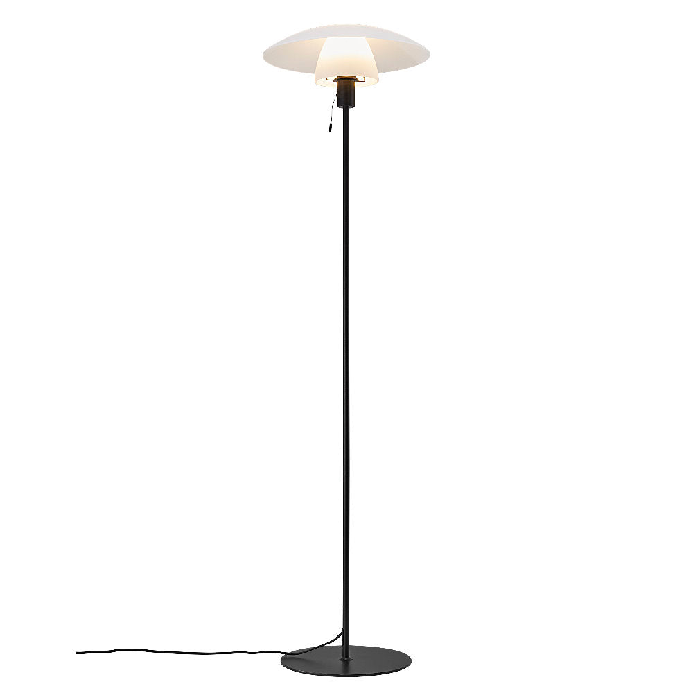 Lampa podłogowa 150 cm Verona szklany klosz